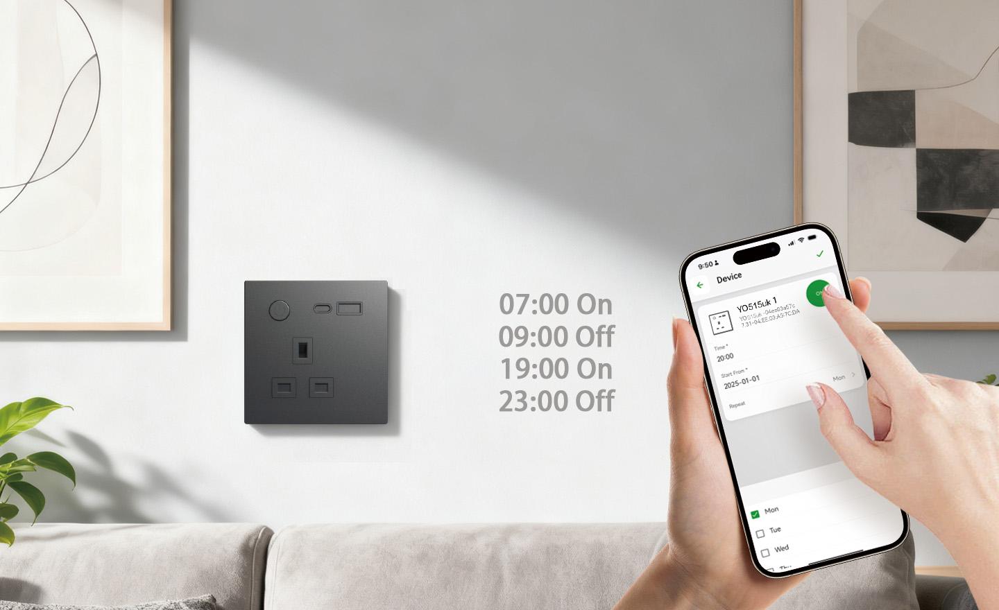Schedule Devices Using Built-in Timer