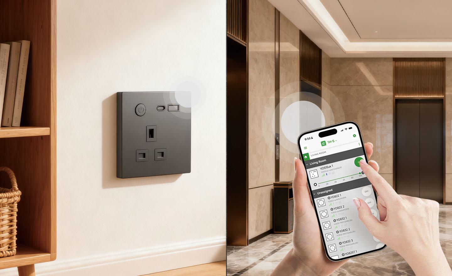 Outdoor Remote Control via Yoswit App