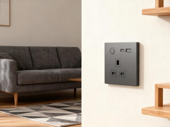 Smart Outlet with Type C / Socket UK-MEC-A